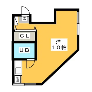 第五新堀ビル【2階】の間取り