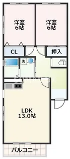 城山MC2006【3階】の間取り