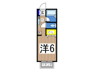 AXIA-II【2階】の間取り