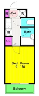 プレシャスマンション稲田堤2【2階】の間取り