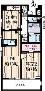 エコタワーバオバブ【3階】の間取り