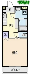 エクレール【1階】の間取り