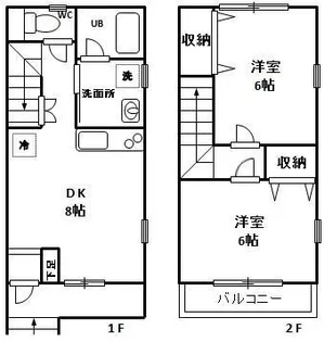 レゴリス【2階】の間取り