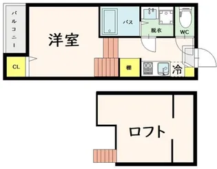 ラ・フォーレ東照宮【1階】の間取り