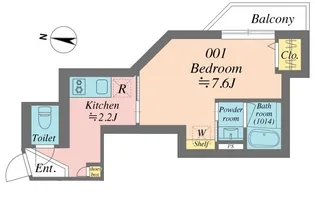 Grande Shakujiidai【1階】の間取り