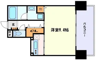 CASTELLO ASSO【4階】の間取り