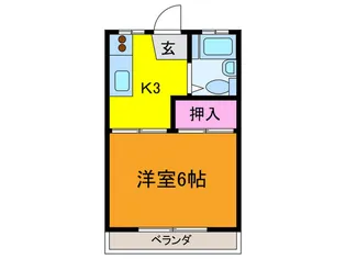 ハウス司【2階】の間取り