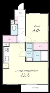 プランドールソフィアI【1階】の間取り