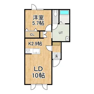 LIFE・III【1階】の間取り