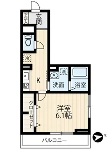 ブリオングロード【3階】の間取り