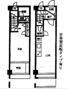 コリーヌ八雲弐番館の間取り