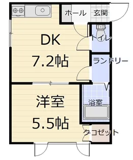 パープルタウン【1階】の間取り