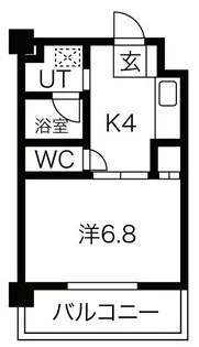 フレンドシップ2【4階】の間取り