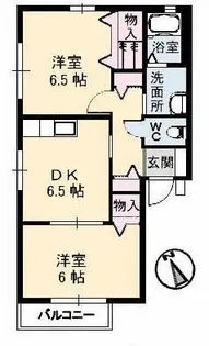 ノトルメゾン【2階】の間取り