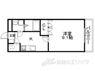 季風楽部Bonheur【2階】の間取り