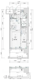 グランフォーレ県庁前アネックス【13階】の間取り