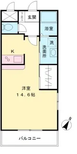 スペースビルドII【1階】の間取り