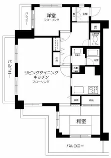 ライオンズマンション宮前平第8【3階】の間取り