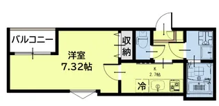 R-SMARTアゼリア仙台【3階】の間取り