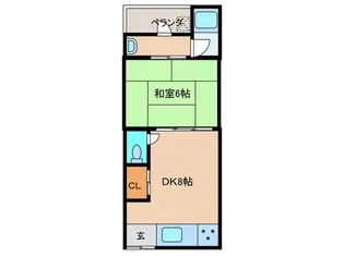 大村文化【2階】の間取り