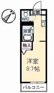 セレソンC棟【2階】の間取り