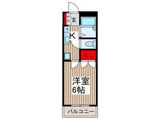 マンションひなげし【1階】の間取り