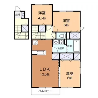 和 弐番館【2階】の間取り