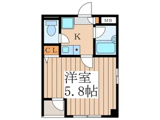 モンシャトーミネ【2階】の間取り