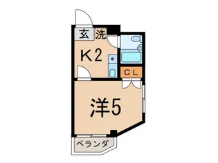 アビタシオン久が原【4階】の間取り