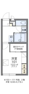 M&K【2階】の間取り