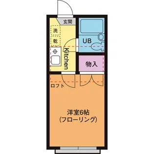 グレース厚木【2階】の間取り