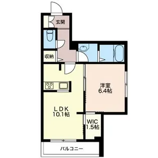 ラヴィエール中落合【4階】の間取り