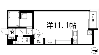 レオネクスト多田新田【2階】の間取り