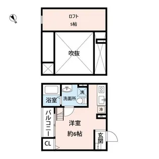 さくらハウス【2階】の間取り