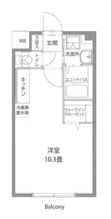 リブレ子安【3階】の間取り