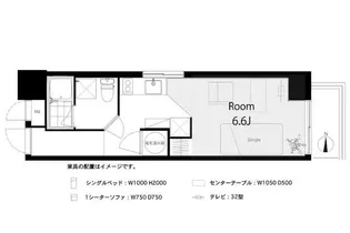 ライオンズマンション神楽坂第5【11階】の間取り