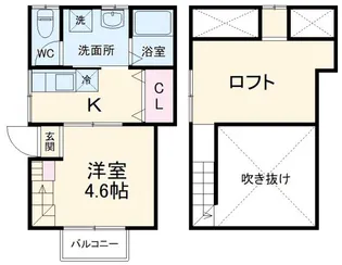 Marea北町【1階】の間取り