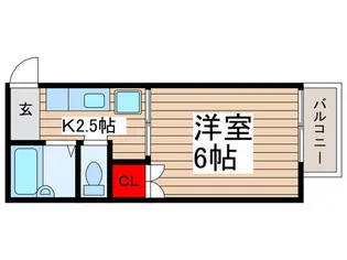 エミナンス8【2階】の間取り