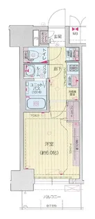 プレリス太閤通セルシア【13階】の間取り