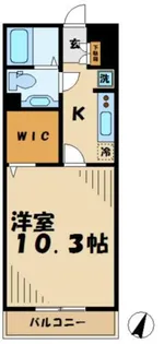ウィステリア(上柚木)【1階】の間取り