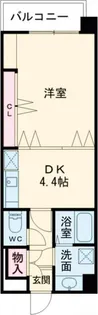 ミカエル・21【5階】の間取り
