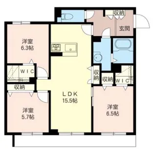 SUPERIAGE【1階】の間取り