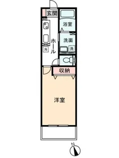 ファウスタI【2階】の間取り