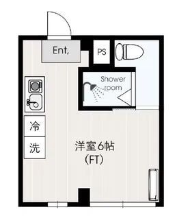 ドミひのき【3階】の間取り