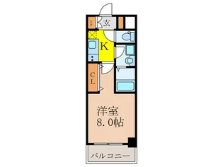 ネクステージ南金田【4階】の間取り