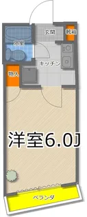 第6メゾン中澤【2階】の間取り