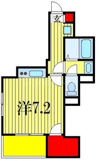 スカイグランデ市川【5階】の間取り