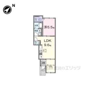 ロイヤルエンブレム【1階】の間取り