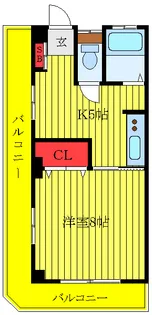 山友ビル【2階】の間取り