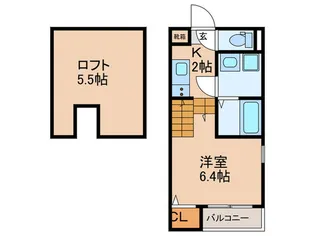 OBAHAUS KANAYAMA【1階】の間取り